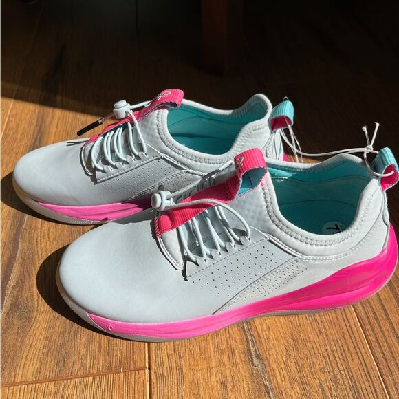 New clove electron rose white pink blue healthcare nursing tennis shoe - Picture 2 of 7